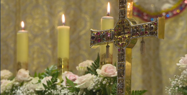 The celebration of the invention of the Holy Cross recalls the work of St Helen in the Holy Land